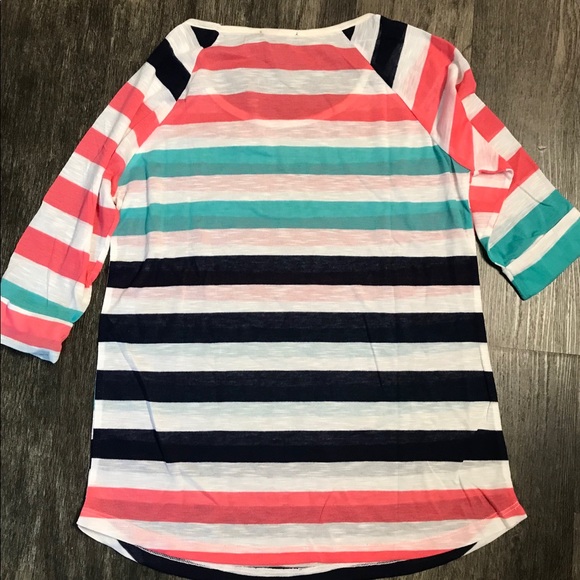Only 1 left.  😍Small. 🤩 Cute 🥰 Striped Top - Picture 7 of 8